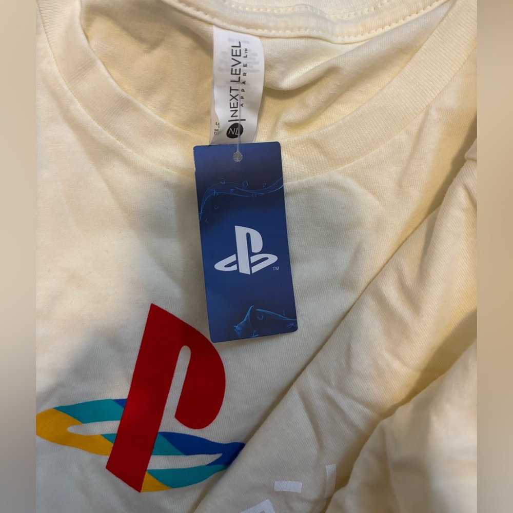 Playstation Cream T-Shirt - Picture 4 of 7